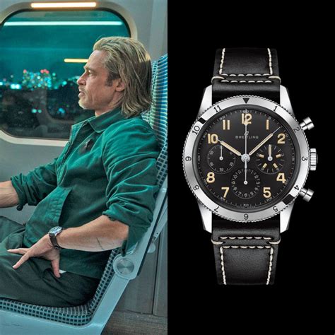 brad pit breitling|brad pitt bracelet bullet train.